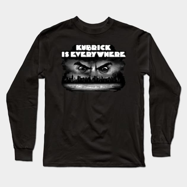 Kubrick is Everywhere Long Sleeve T-Shirt by TheFilmVault